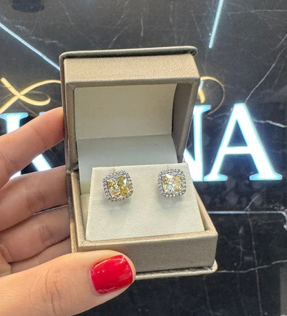 Aretes citrino